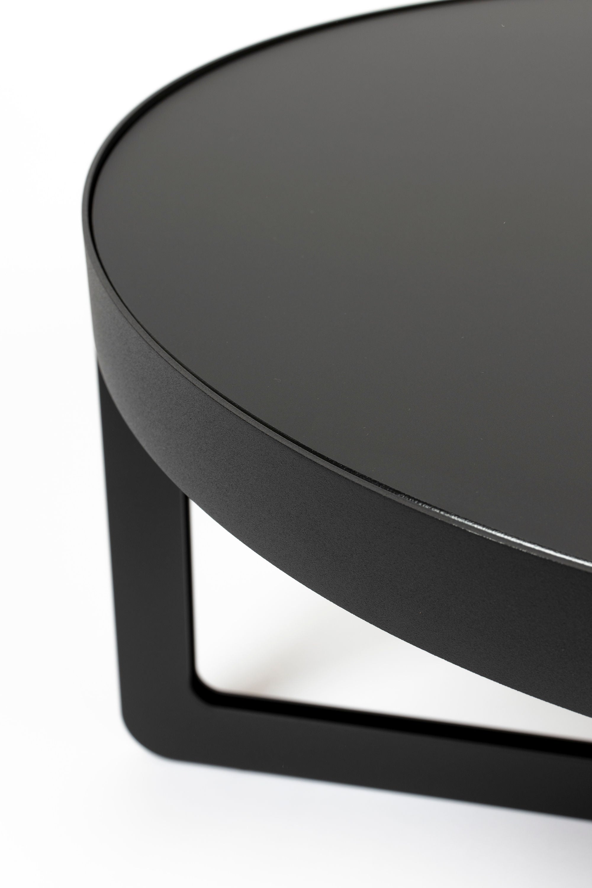Zuiver Centre Oval Black Coffee Table